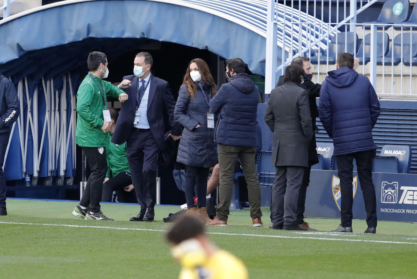 El Málaga CF-Real Oviedo, en fotos