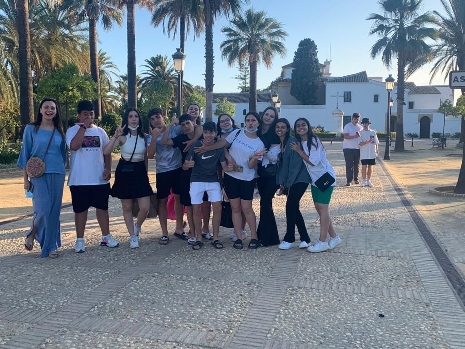 La sostenibilidad une a alumnos del IES San Sebastián y de Alemania.