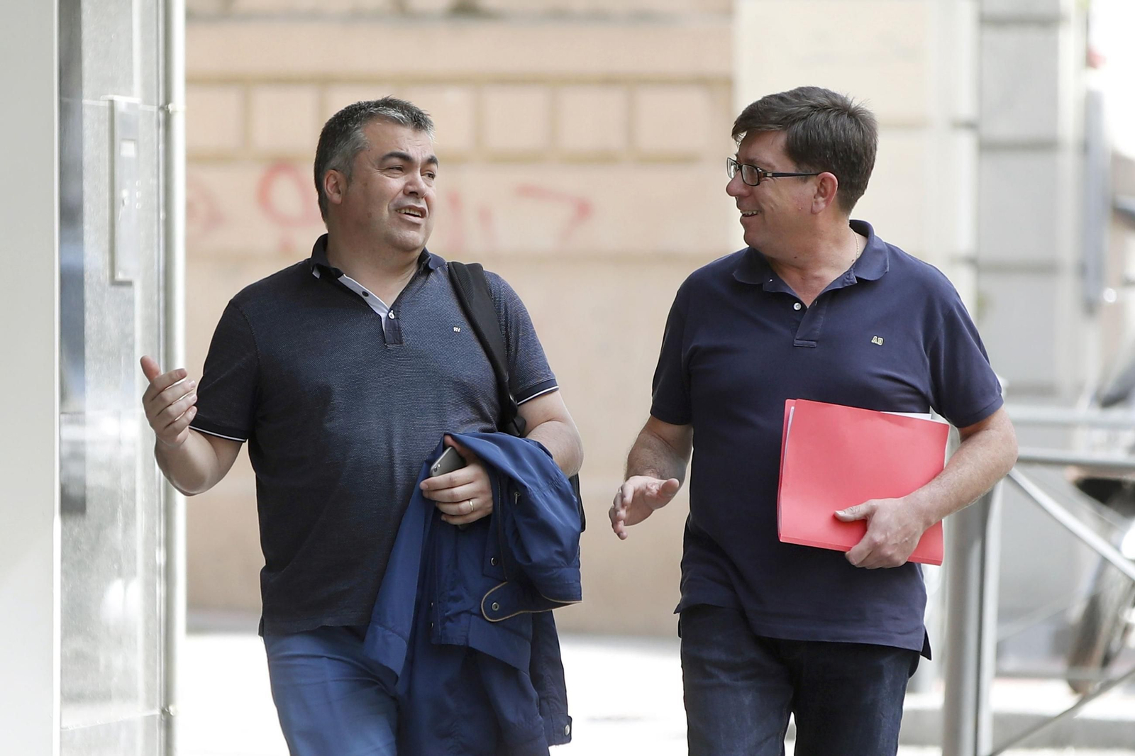 Paco Salazar y Santos Cerdán en una imagen de archivo.