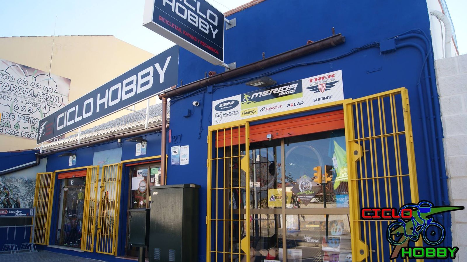 Las tiendas de Ciclo Hobby son los abuelos de este negocio en la provincia.