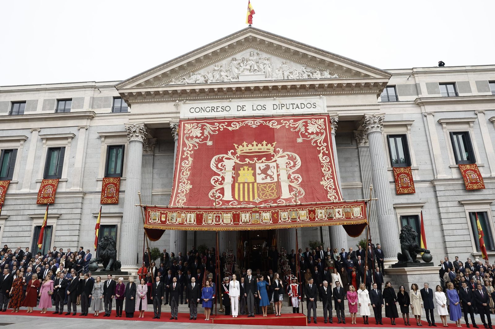 Las fotos del juramento de la Constitución de la princesa Leonor