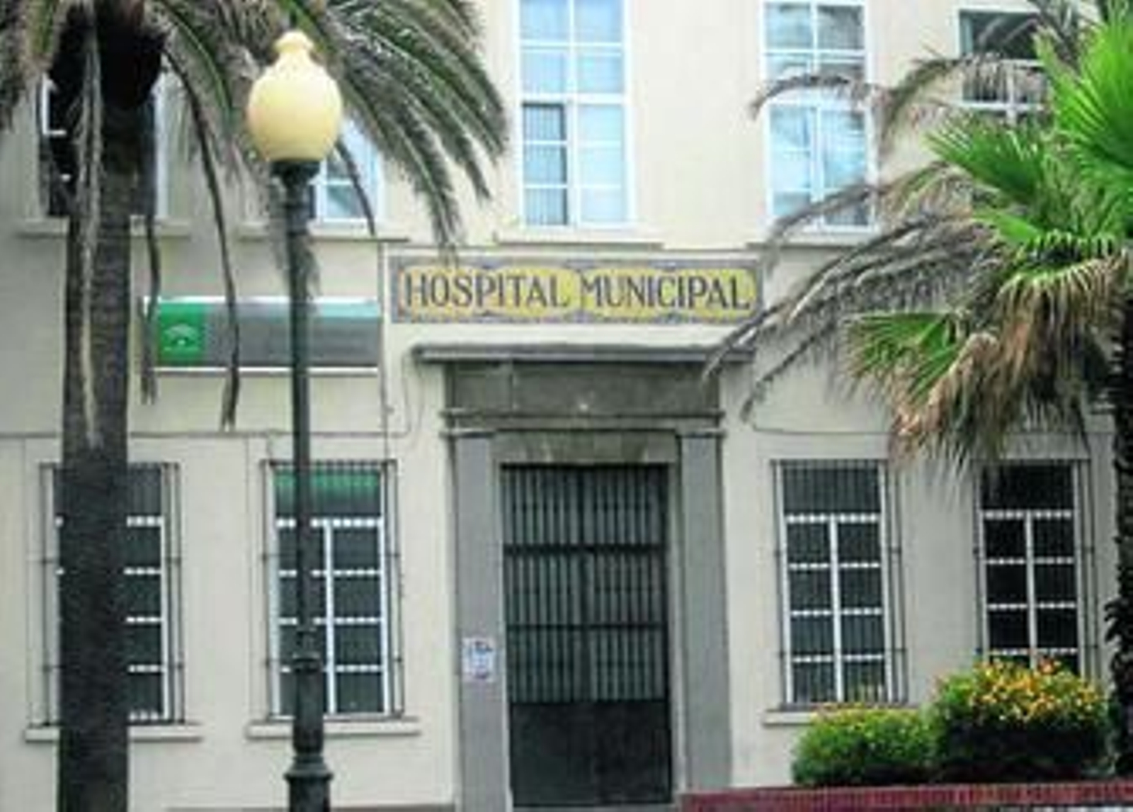 Fachada del hospital municipal, donde se produjeron la mayoría de estos nacimientos.