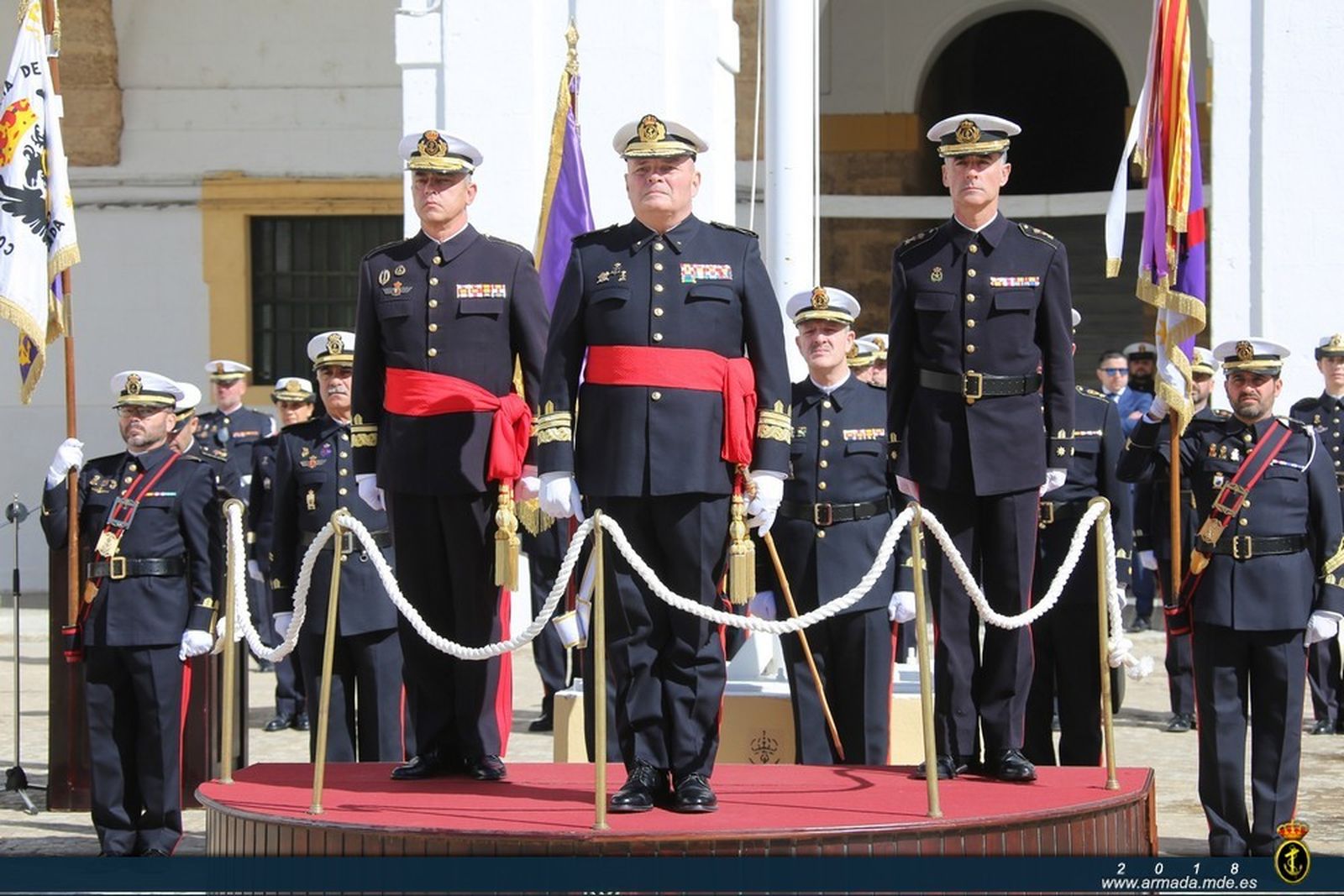 San Fernando celebra los 481 años de la Infantería de Marina