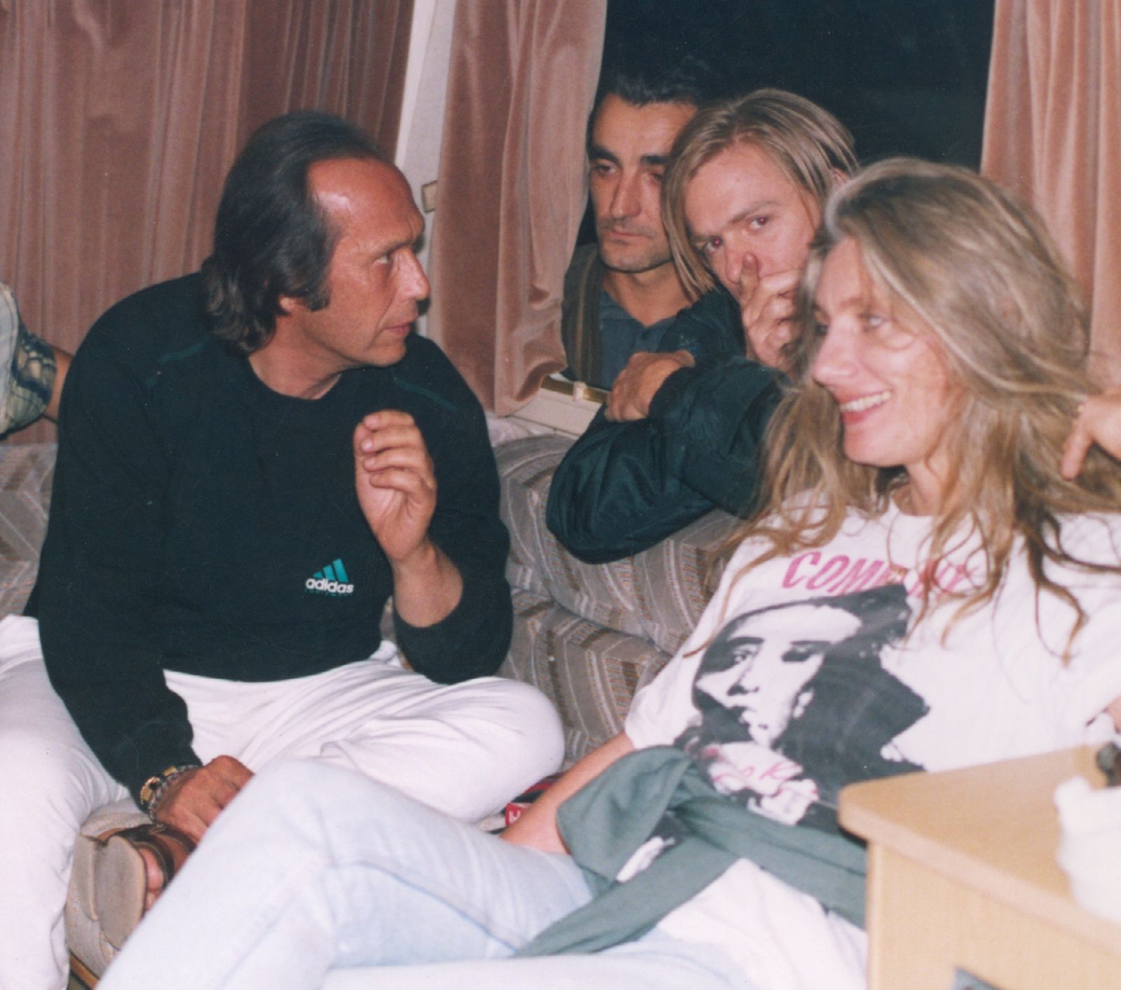 Con Paco de Lucía y Bryan Adams.