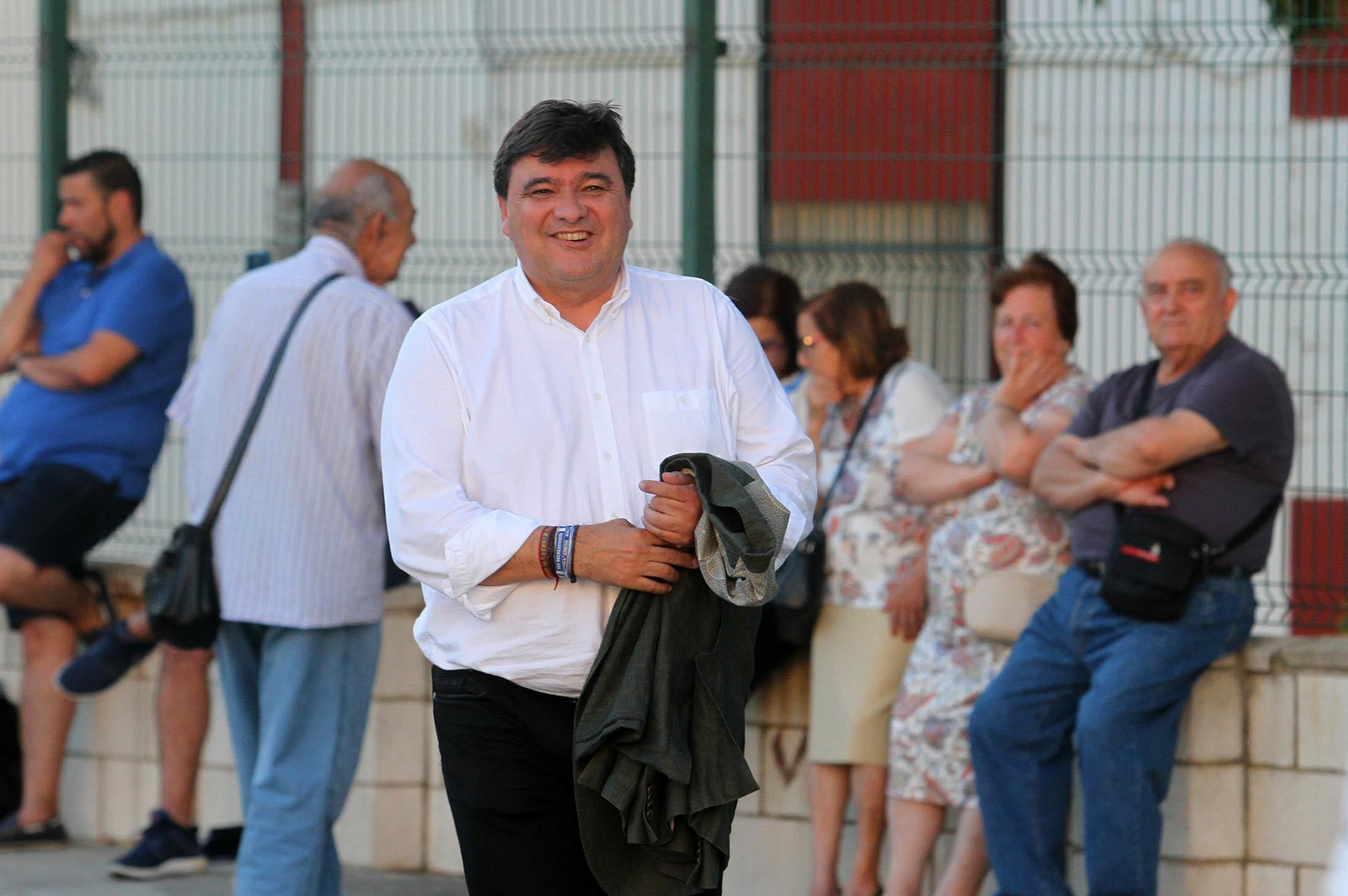 Imágenes de la inauguración de las pistas deportivas de la Paza Andévalo