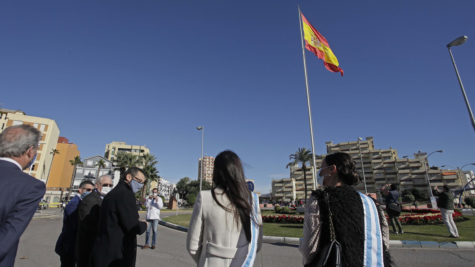 Celebración del Día de la Constitución en La Línea
