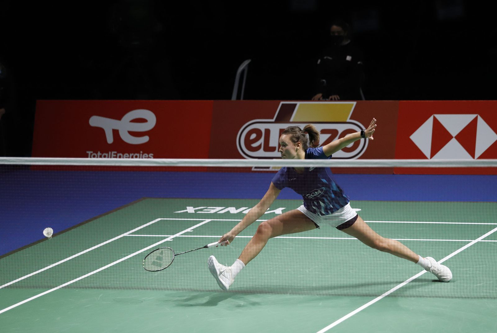 Las mejores imágenes de la jornada de bádminton del lunes en el Huelva 2021