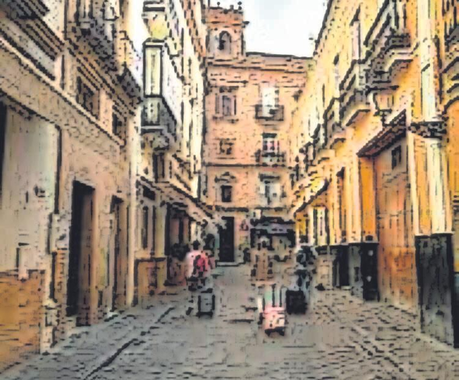 El encanto de la calle Pasaje de Vila