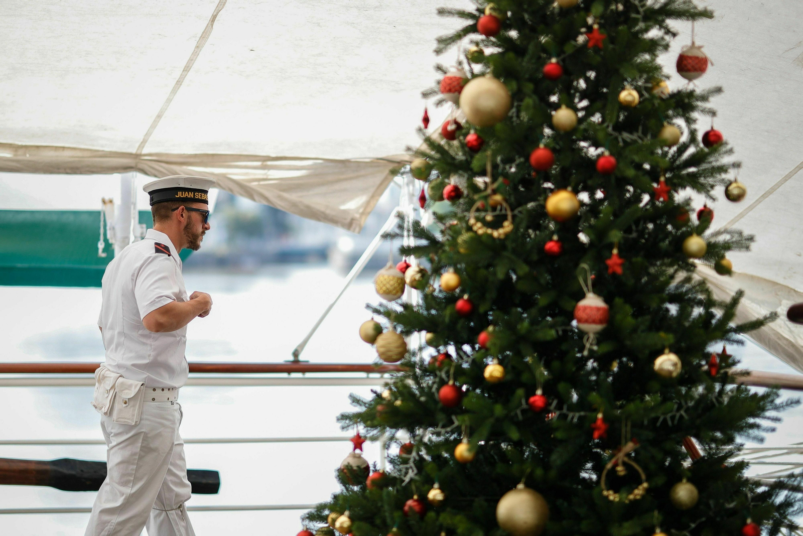 Las imágenes del 'Juan Sebastián de Elcano' en Argentina