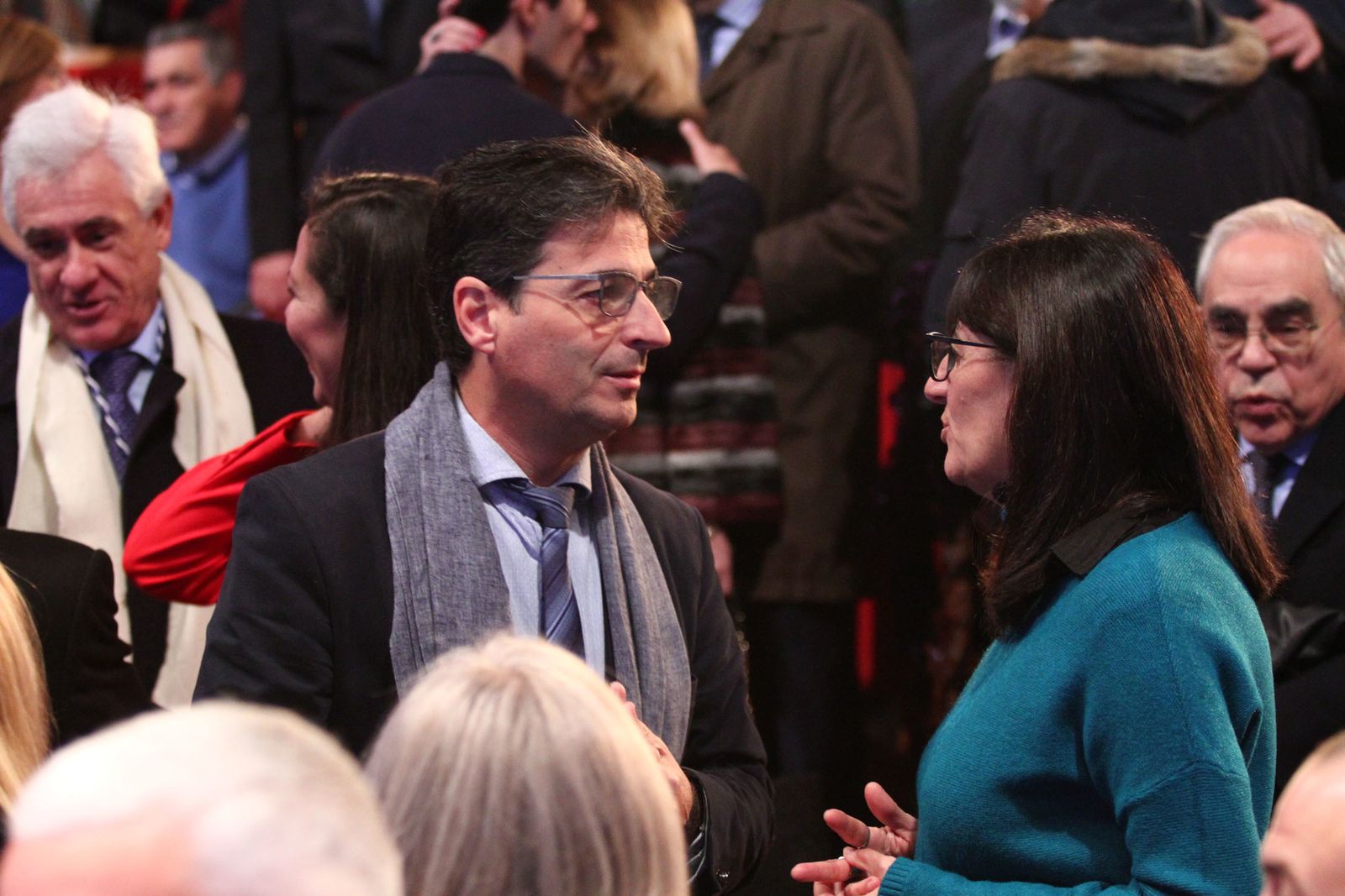 Imágenes de la entrega de las medallas de Huelva