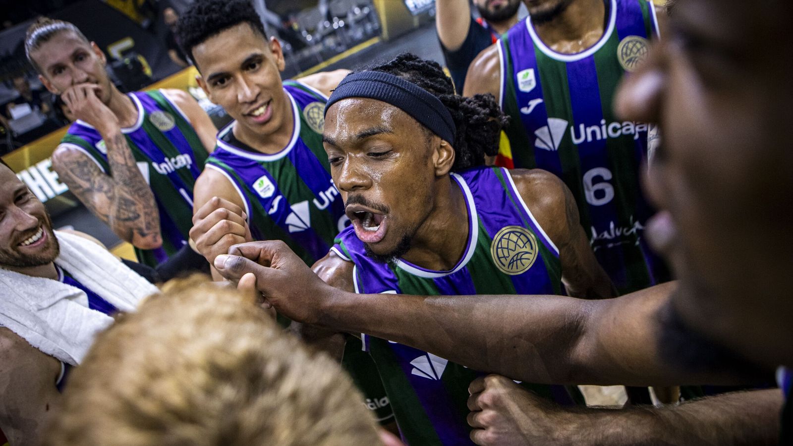 Las fotos del AEK Atenas-Unicaja de la Final Four de la Basketball Champions League