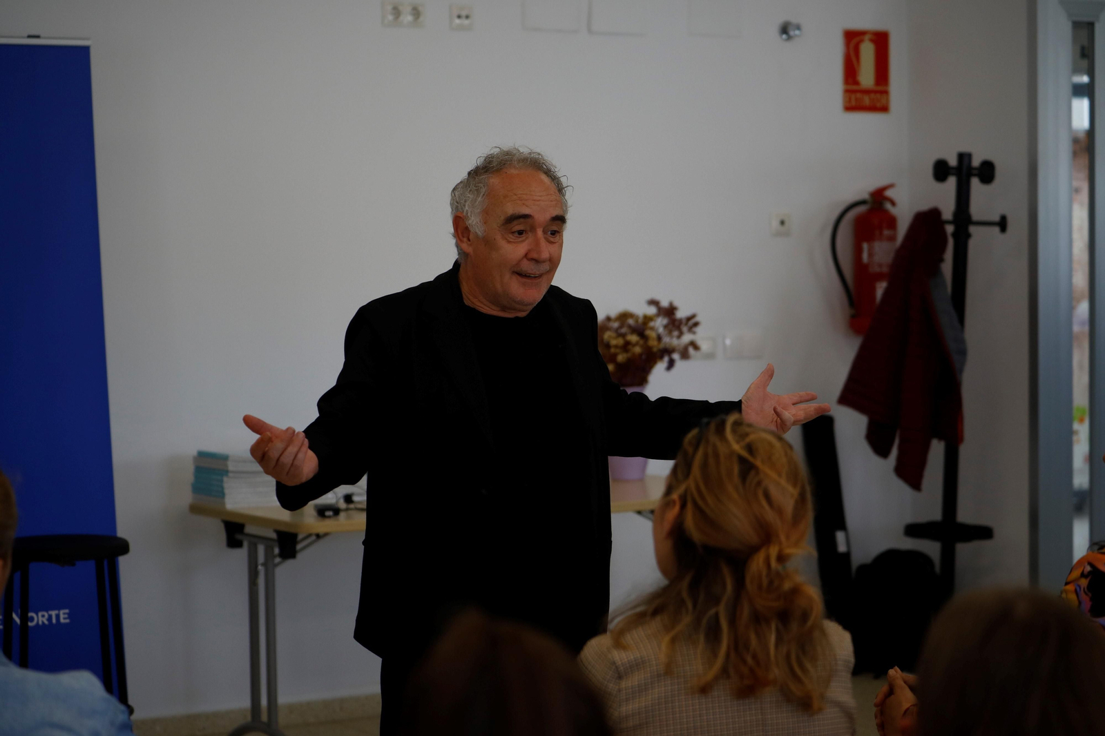 Las mejoras imágenes del chef Ferrán Adrián en la inauguración del proyecto La Foggara de Córdoba.
