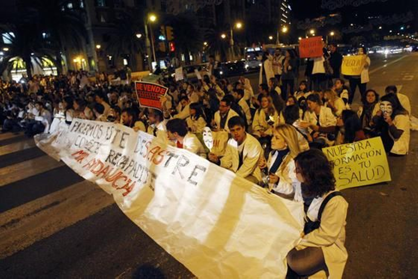 Las imágenes de la protesta de los MIR

Foto: Javier Albiñana