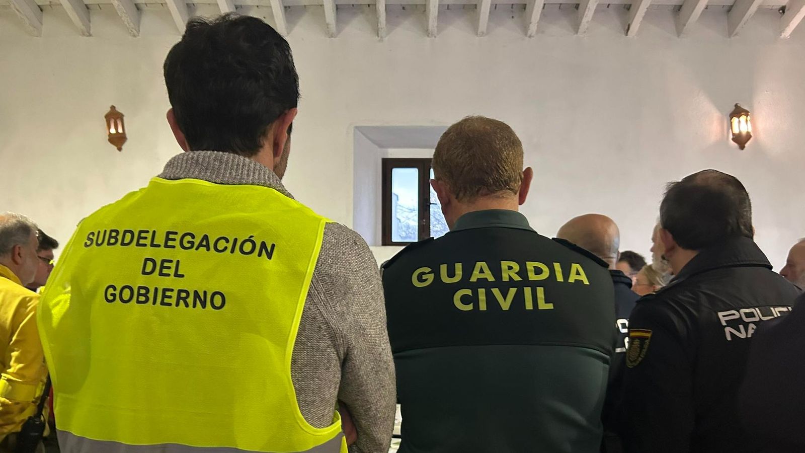 Reunión del Puesto de Mando Avanzado, en Jerez.