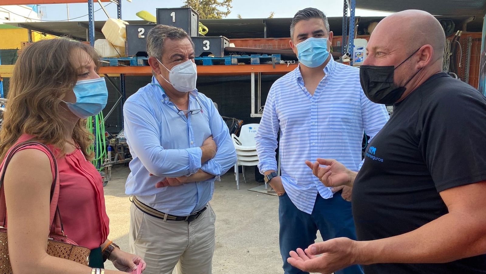 Reunión del PP de San Fernando con el club  Islajet.