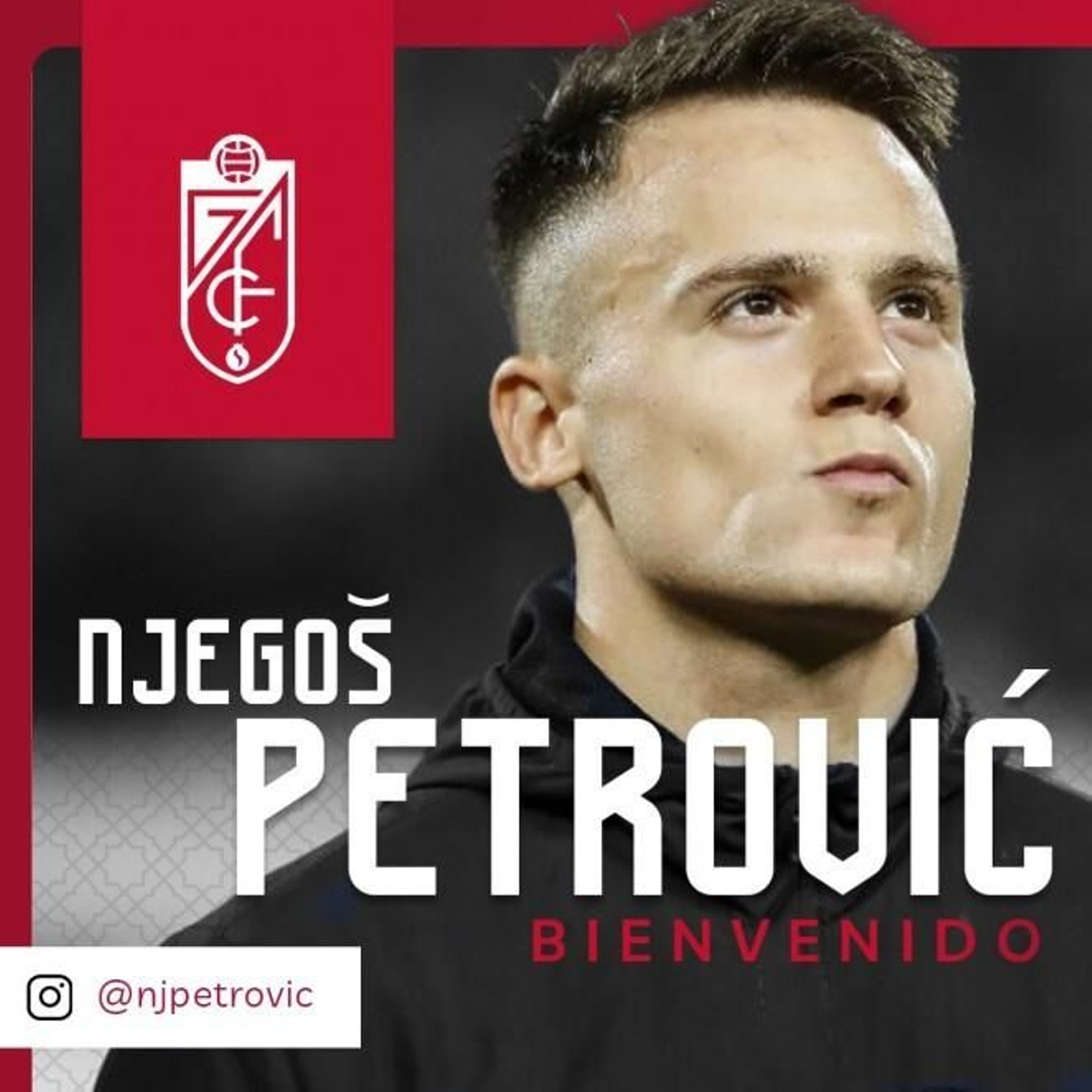 Así anunció el Granada CF el fichaje de Njegos Petrovic