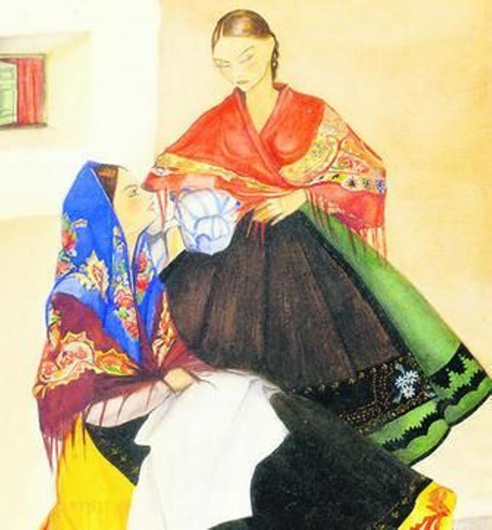 Ilustración elegida por Bercimuel para la portada del libro, obra de la pintora Delhy Tejero.