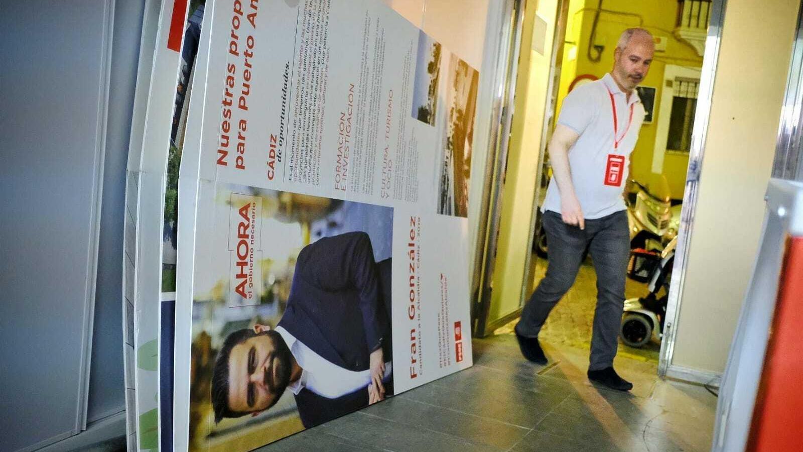 José Ramón Ortega, coordinador de campaña y secretario de organización del PSOE local.
