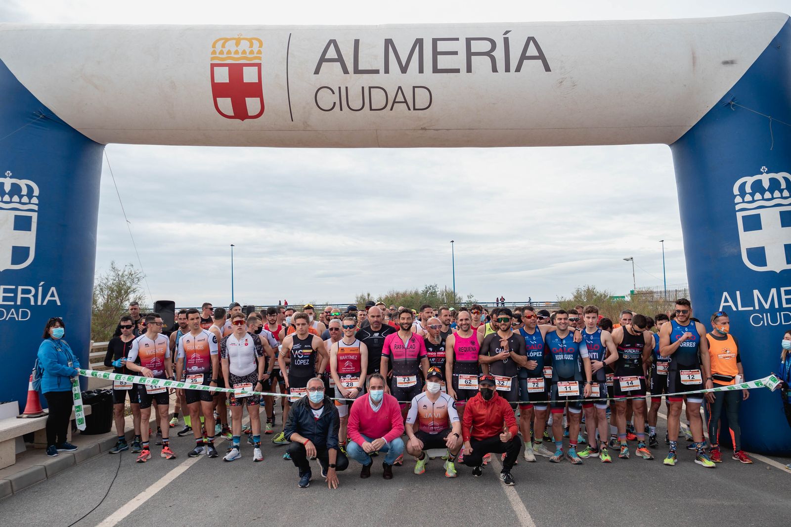 Foto previa a la salida de la prueba.