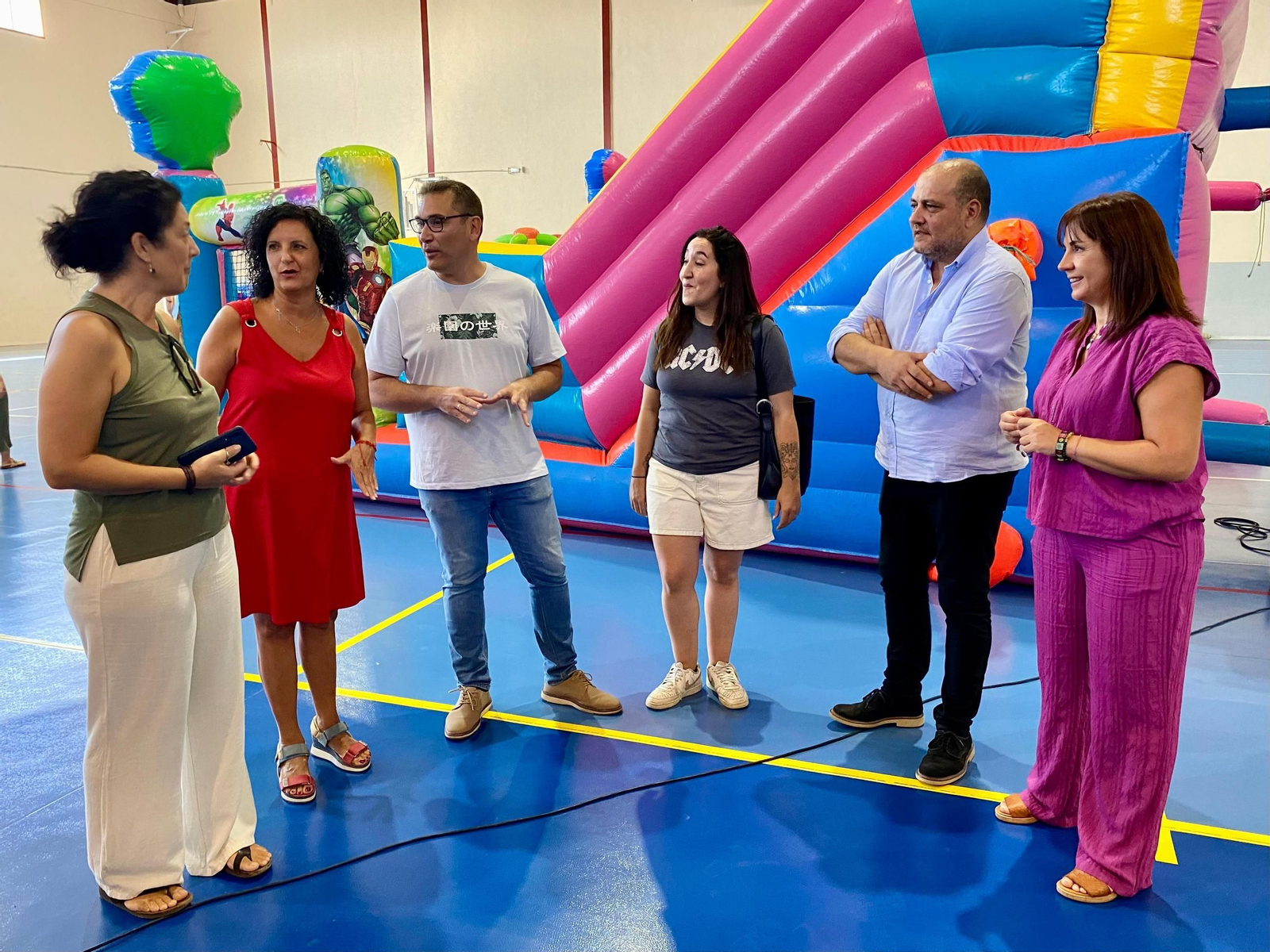 Visita a una escuela de verano en Salobreña