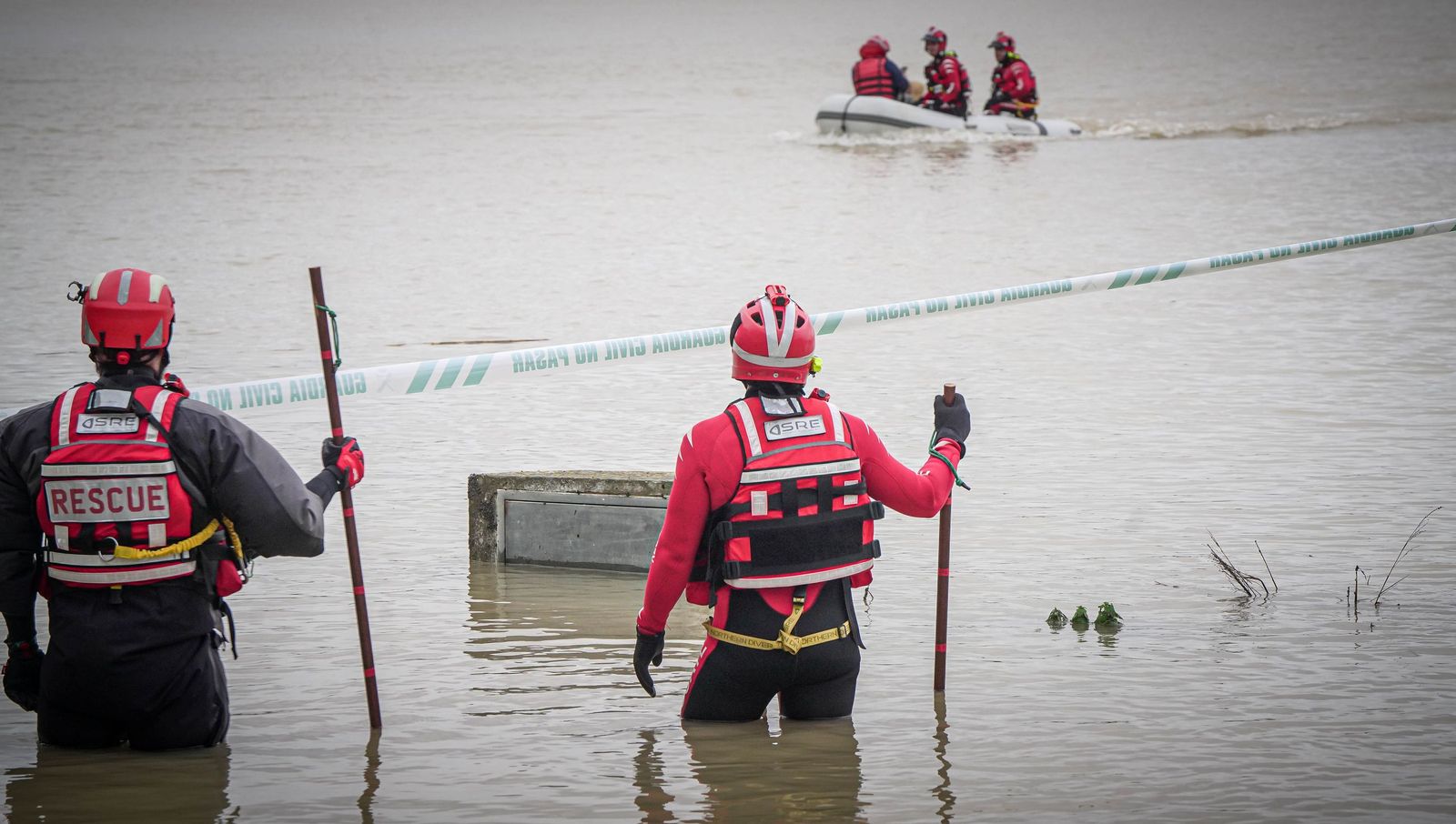 Imágenes de las zonas afectadas por la crecida del rio Guadalete en Jerez