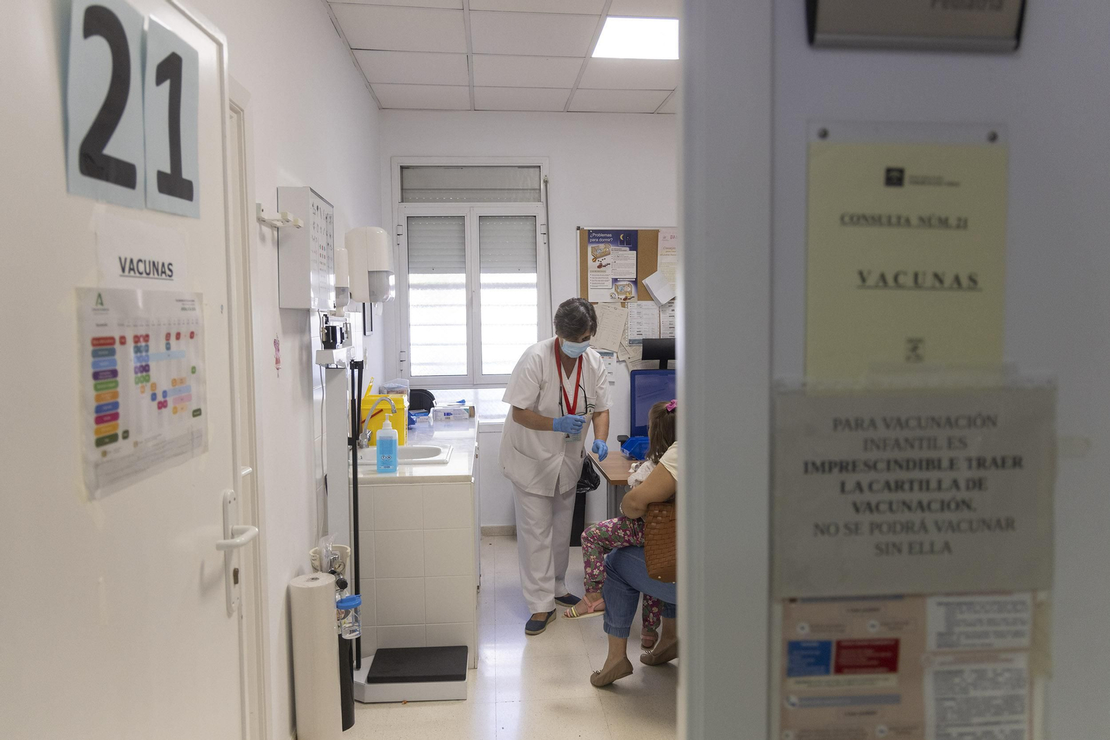 Inicio de la vacunación de la gripe.