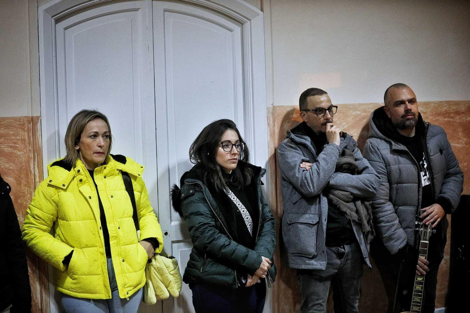 Chirigota 'Todo sobre su Marvel' en camerinos