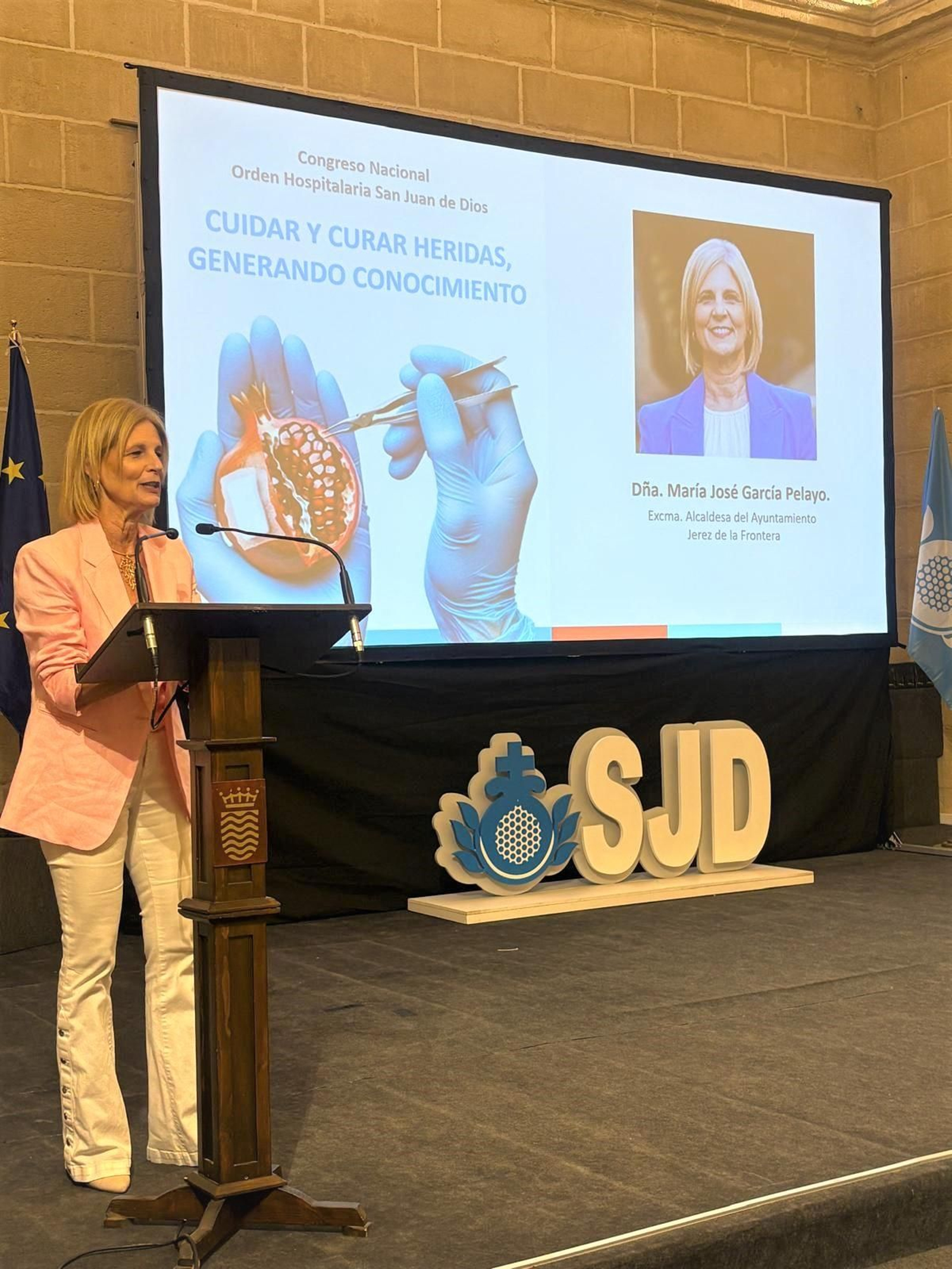 María José García-Pelayo, alcaldesa de Jerez.
