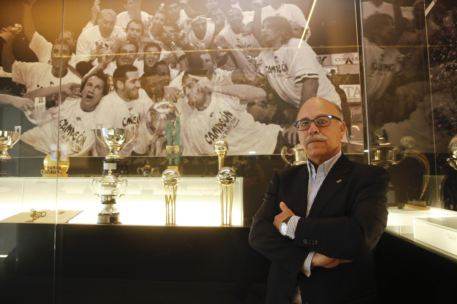 La era de Eduardo García como presidente del Unicaja, en fotos
