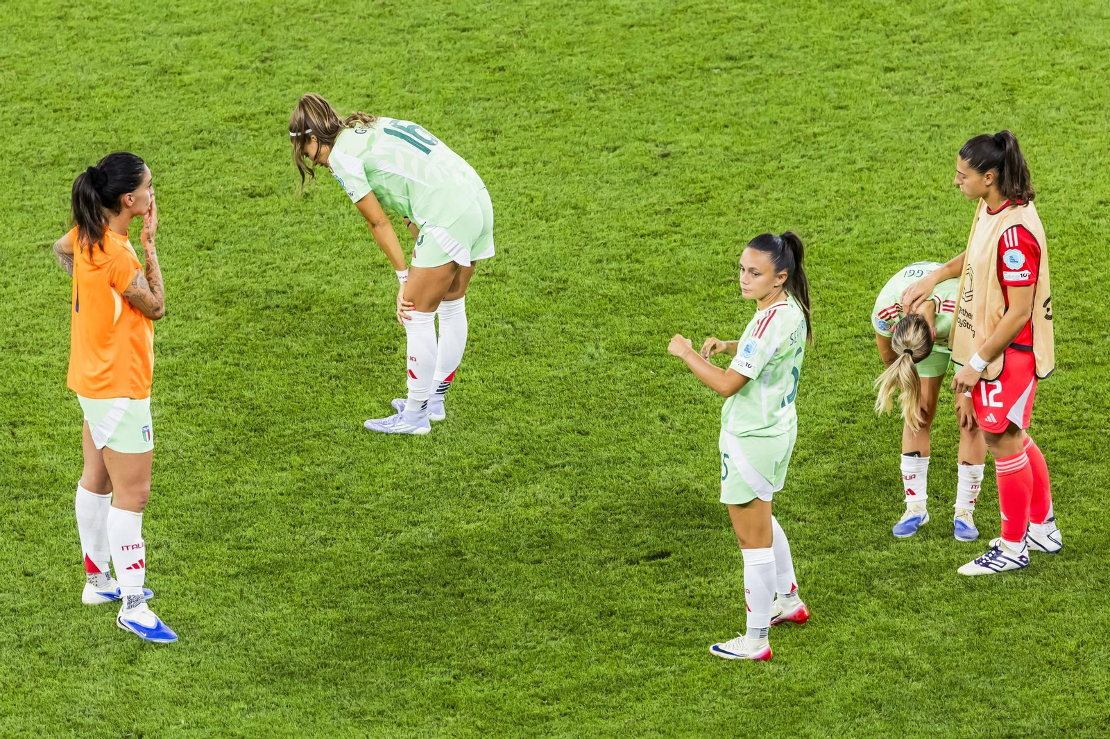 Las imágenes del Inglaterra-Italia