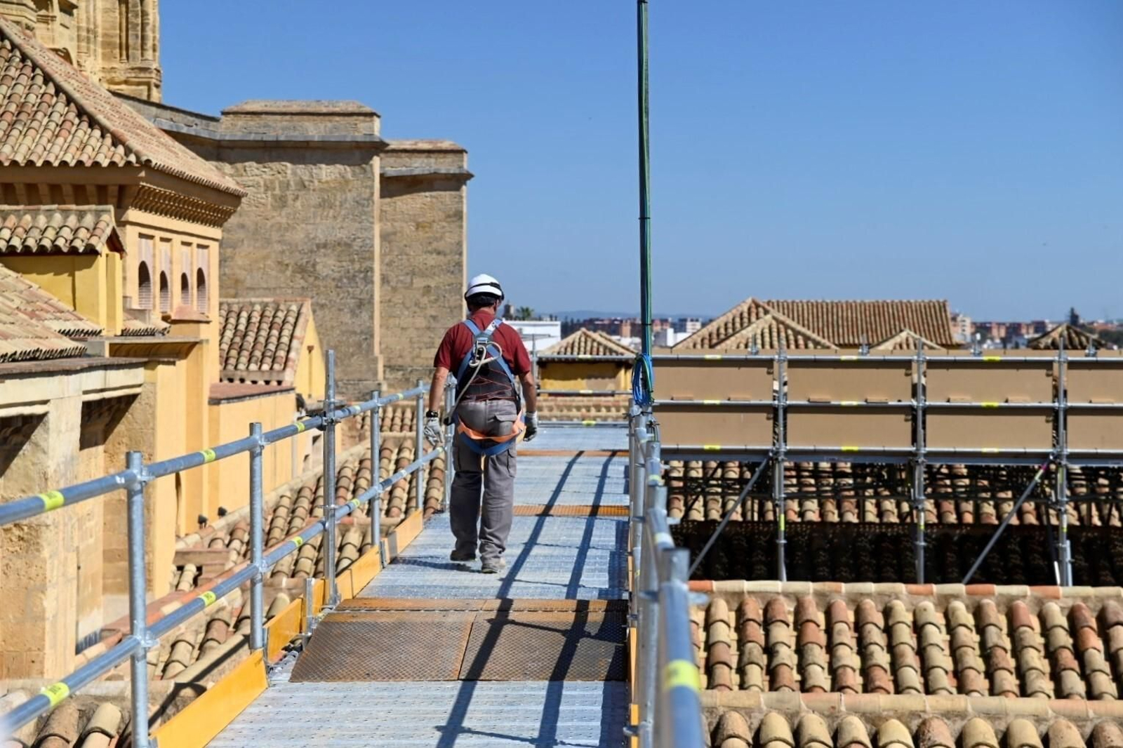 Las obras en la Maqsura de la Mezquita-Catedral, en imágenes