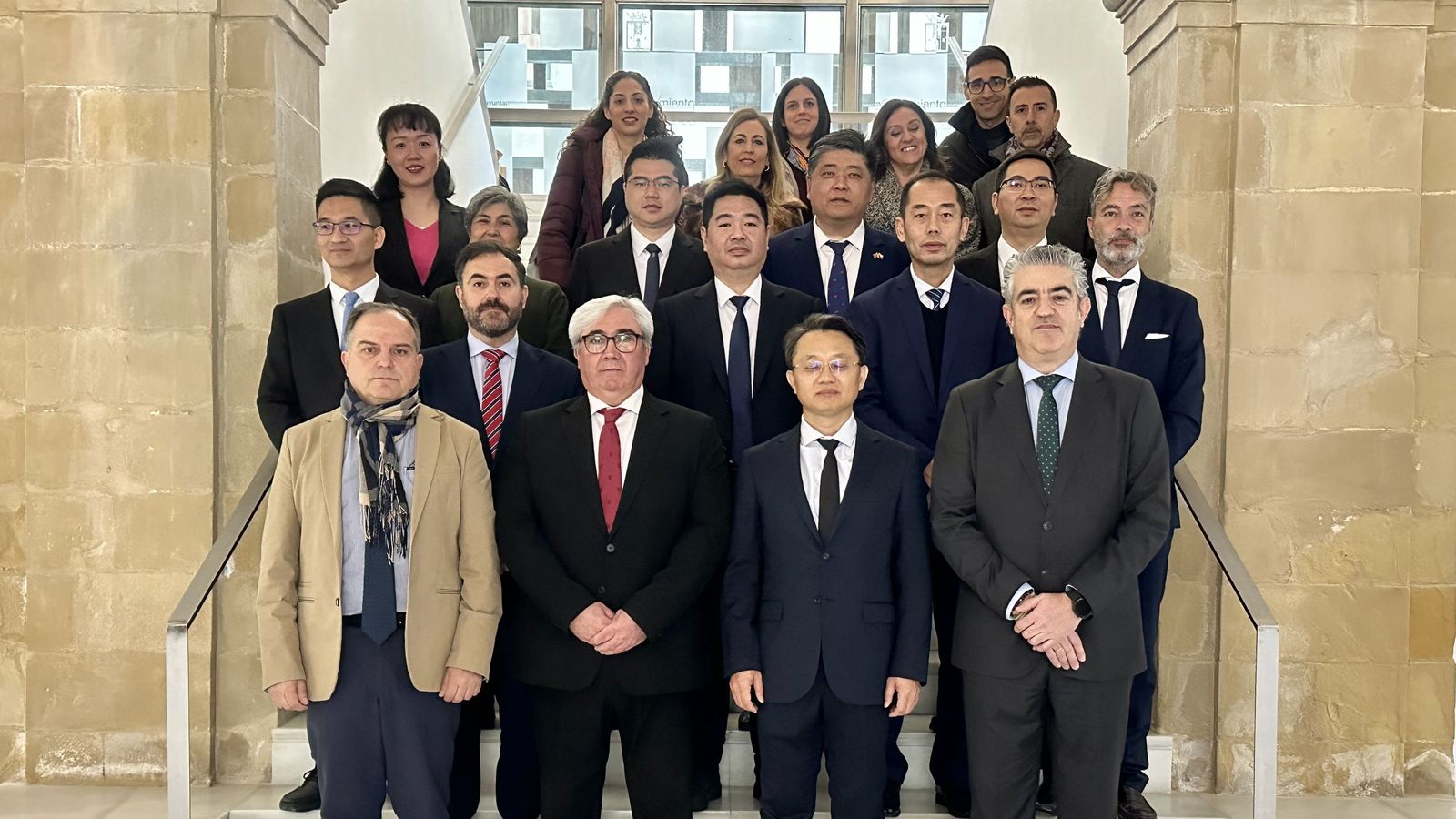 Visita del Consejo de Promoción del Comercio Internacional de China.