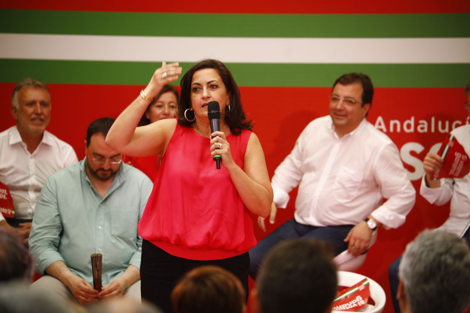 Elecciones Andalucía: La visita de los barones del PSOE en Córdoba, en imágenes