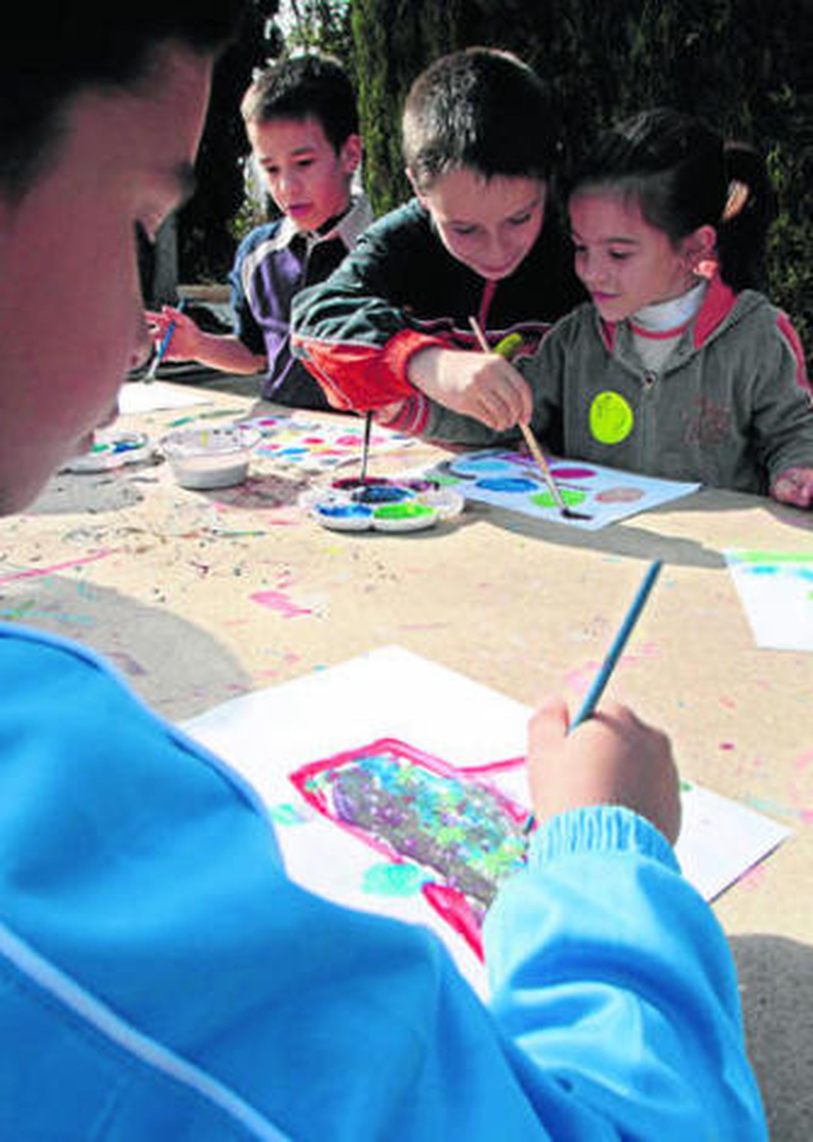 La pintura, una de las actividades del ciclo.