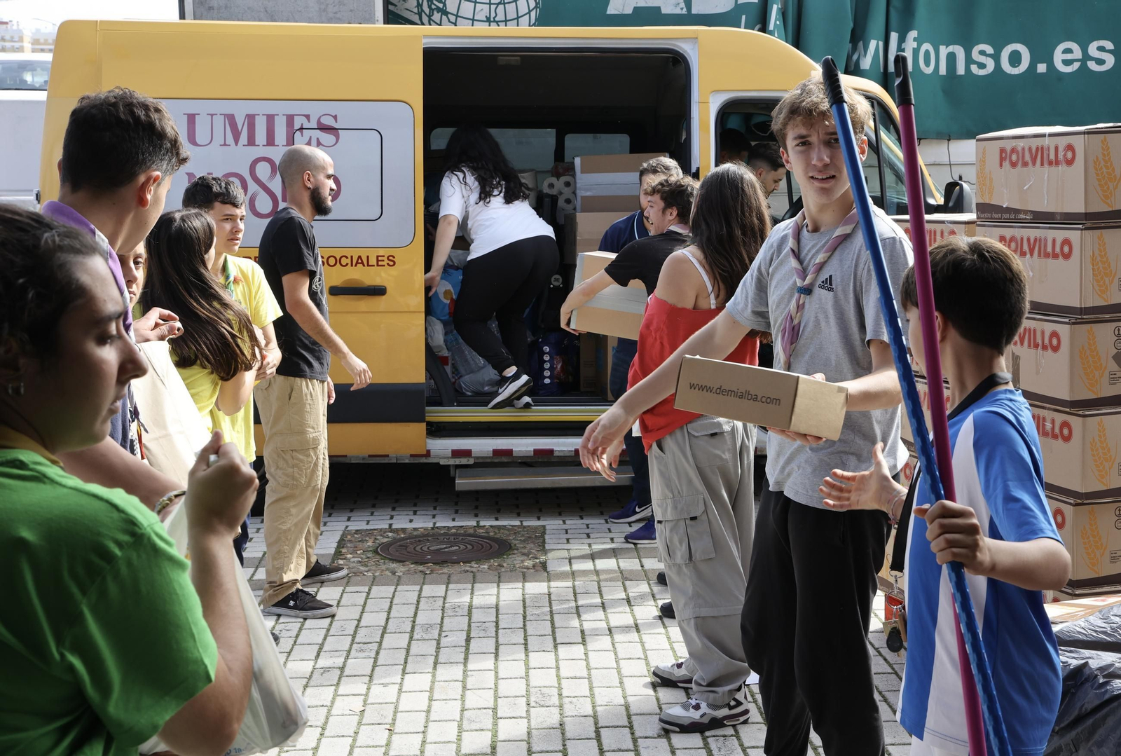 Recogida de alimentos para Valencia