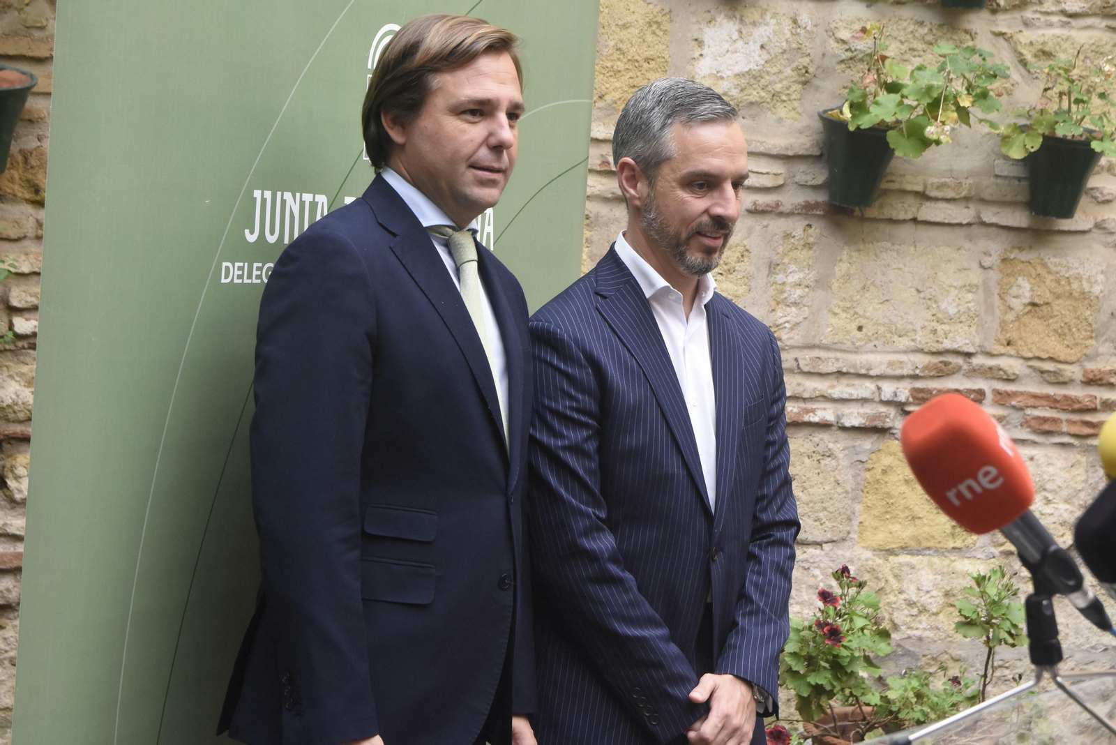 Repullo y Bravo, en la Delegación de la Junta en Córdoba.