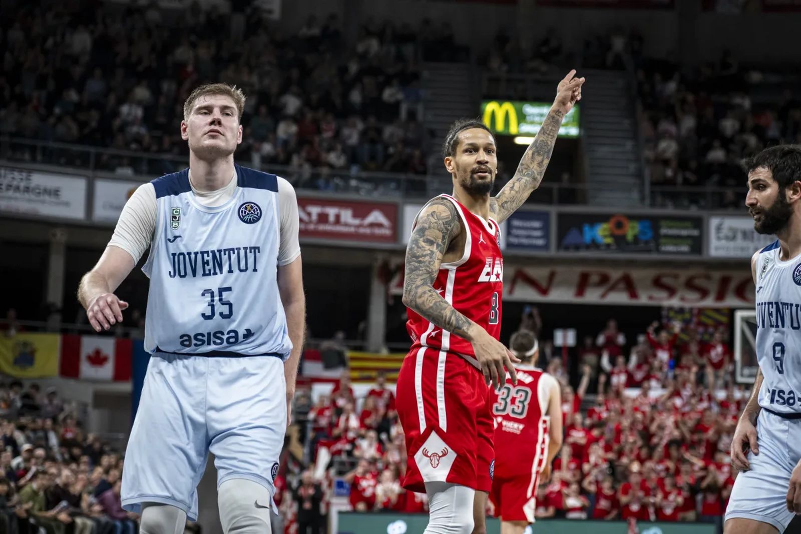 BCL: El Chalon vence al Joventut (84-77) y pone ardiendo el grupo del Unicaja