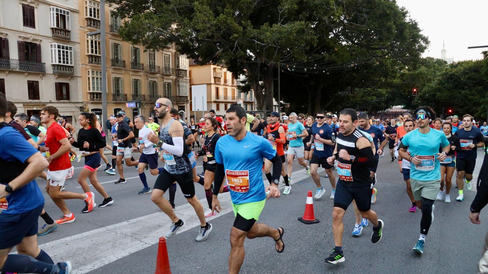 Las mejores fotos de la Maratón de Málaga 2024