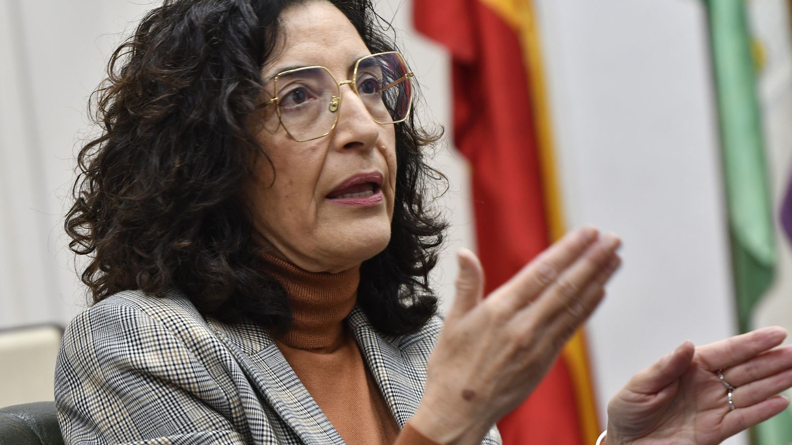 María del Mar Pageo, presidenta en Andalucía de Cruz Roja.