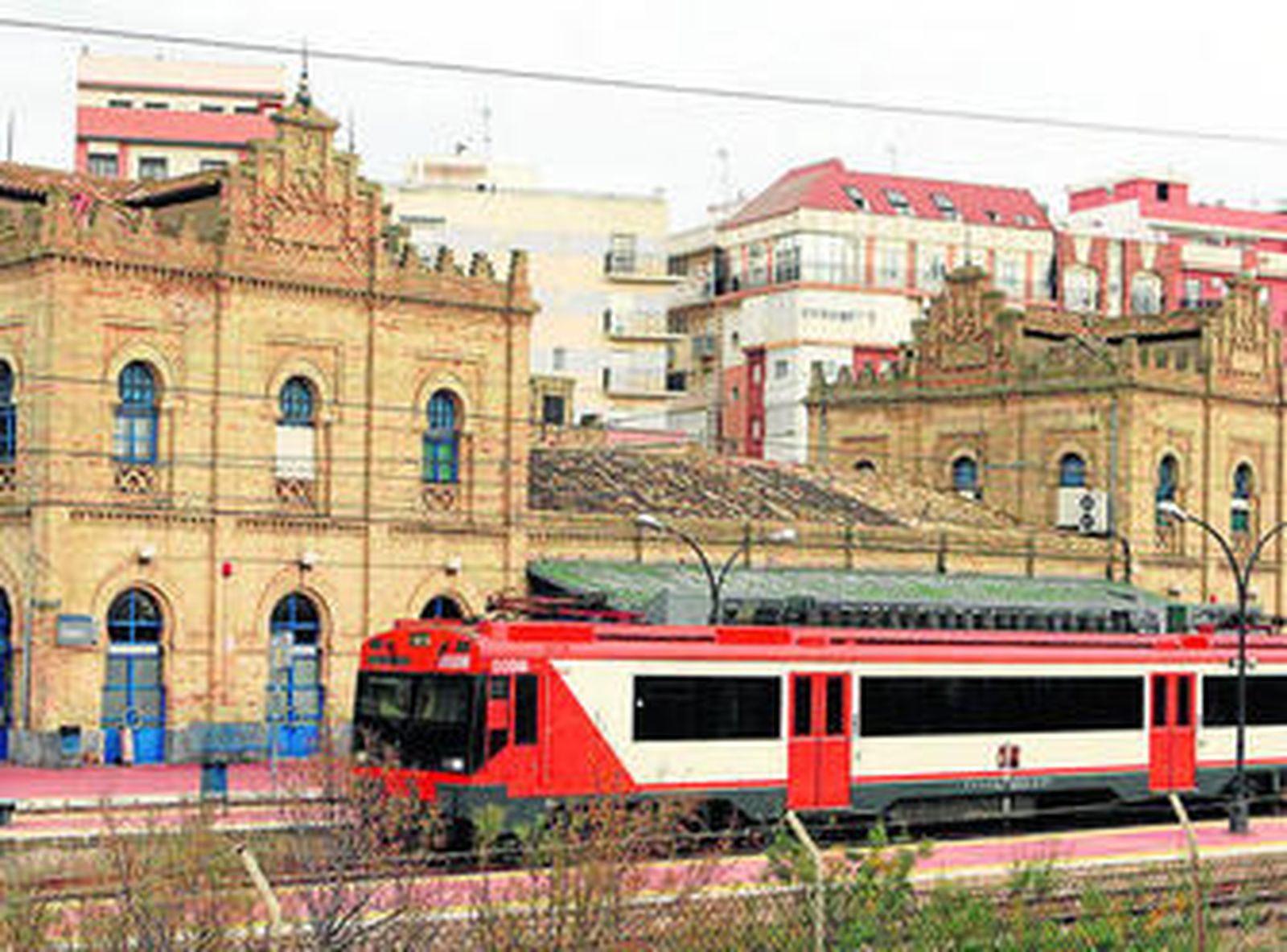 Estación de Renfe en Huelva.