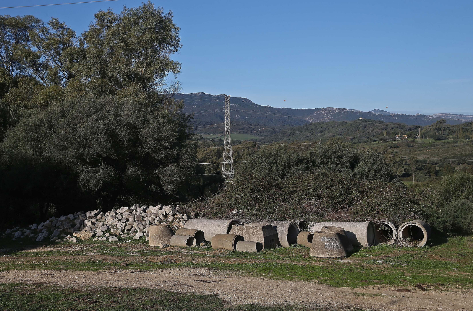 Imágenes del acuífero de la Huerta de Las Pilas en Algeciras