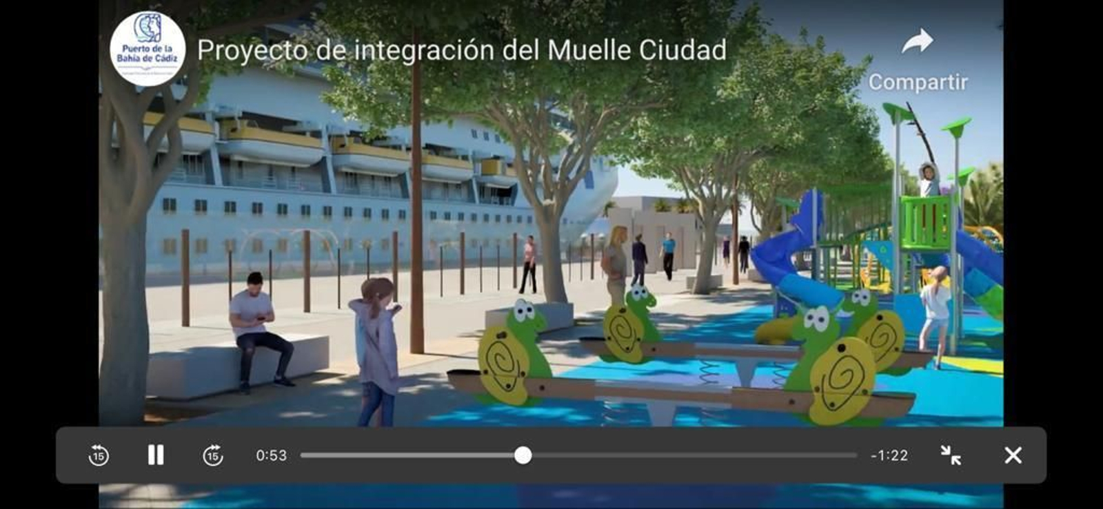 Así será la avenida que surja tras la integración puerto y ciudad Así será la avenida que surja tras la integración puerto y ciudad