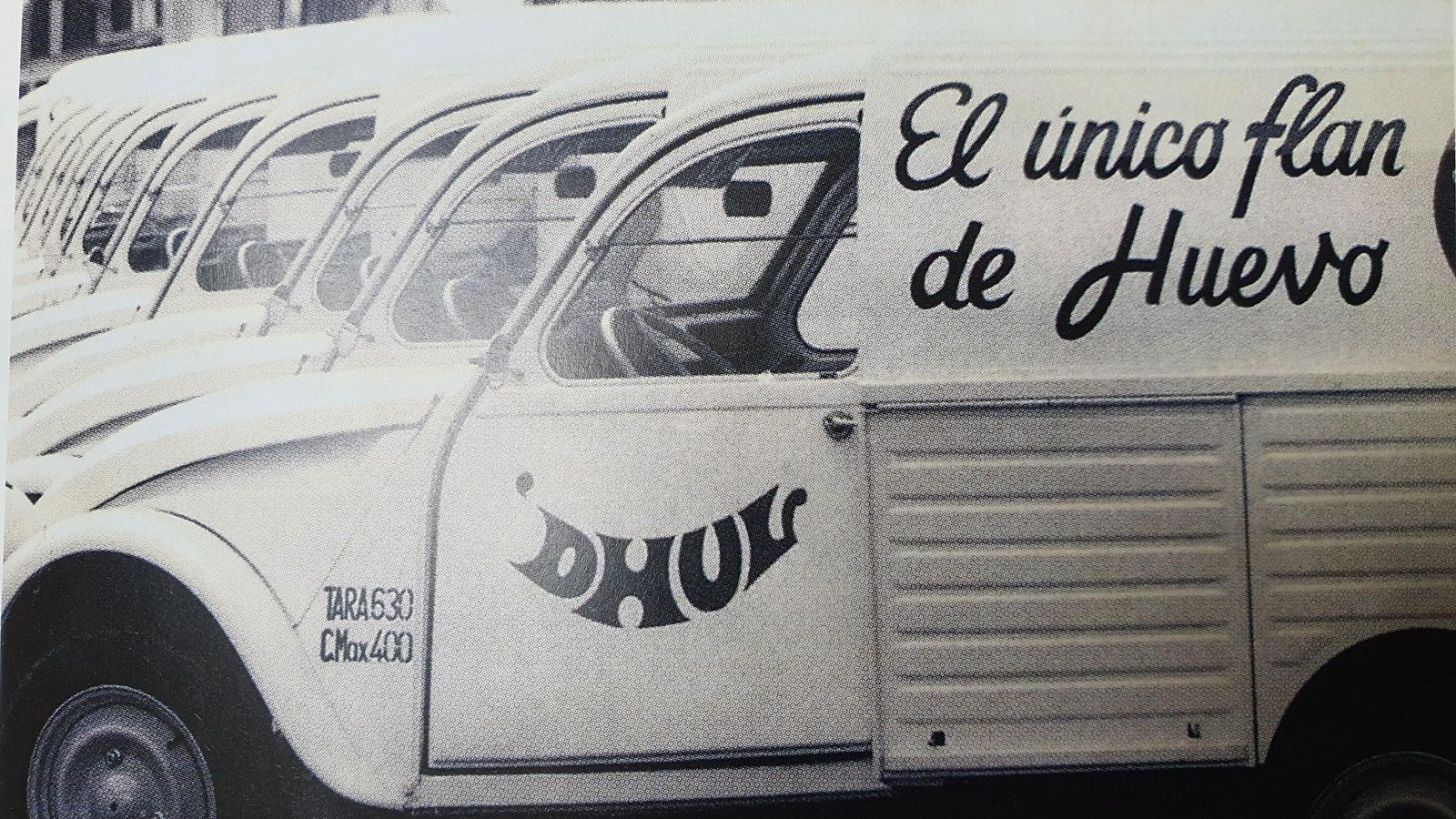 Furgonetas de Flan Dhul en los años setenta Furgonetas de Flan Dhul en los años setenta