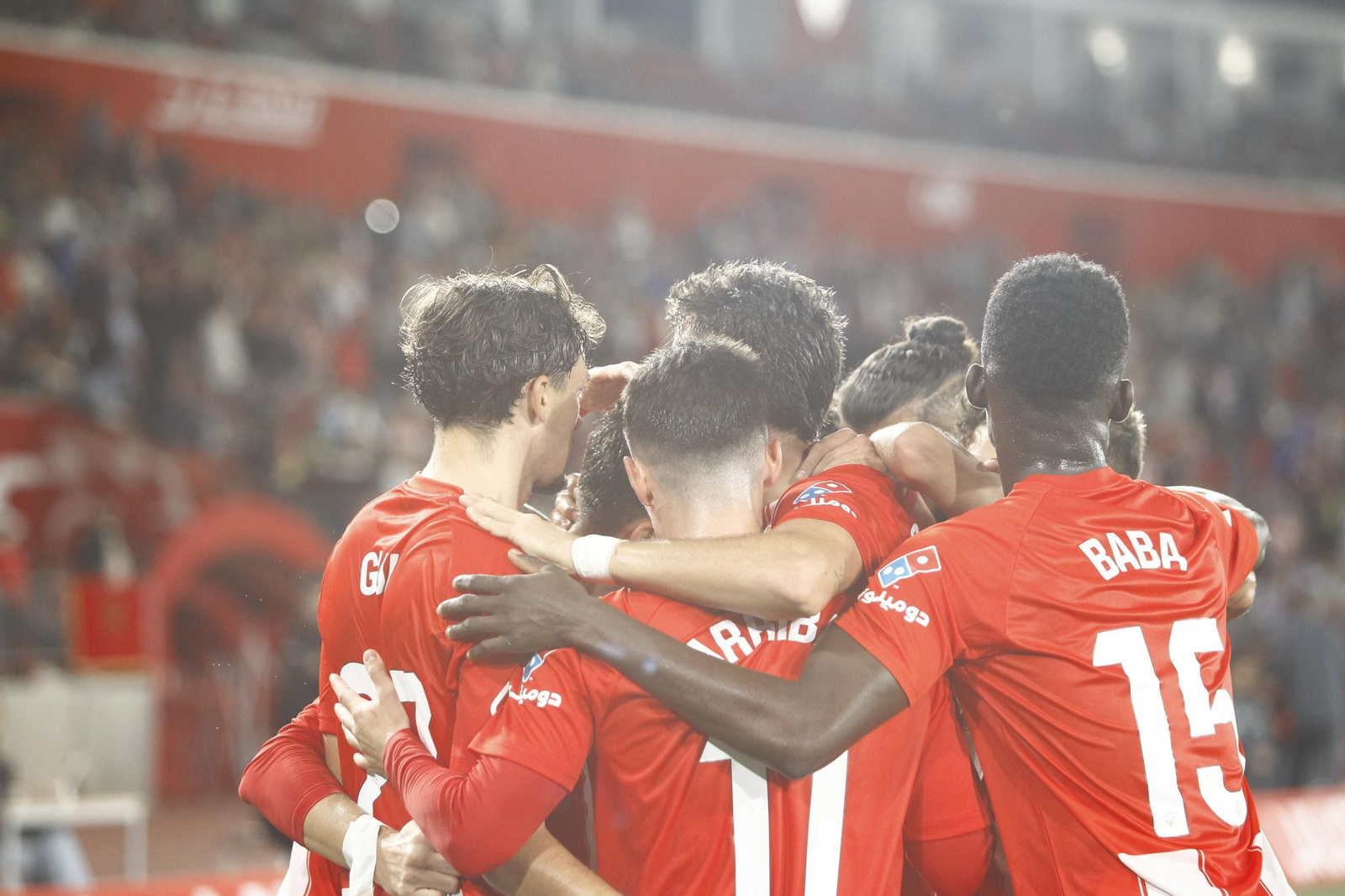 El partido U.D. Almería-Deportivo de La Coruña, en imágenes