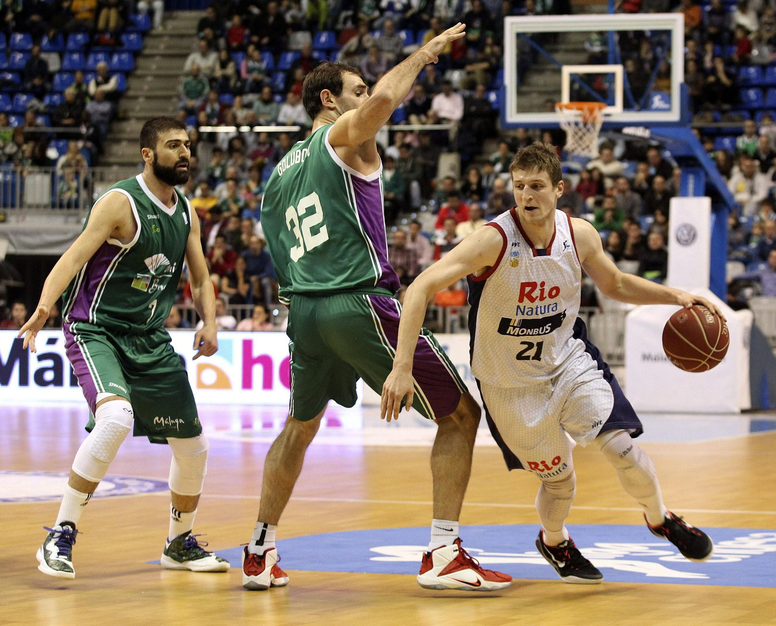 Los cinco años de Adam Waczynski en el Unicaja, en fotos