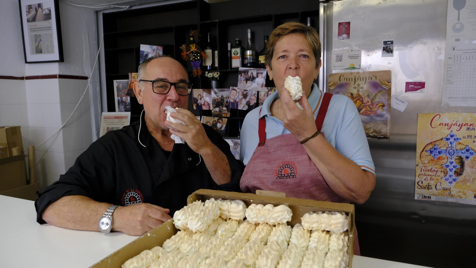 El merengue de Canjáyar, un manjar en imágenes