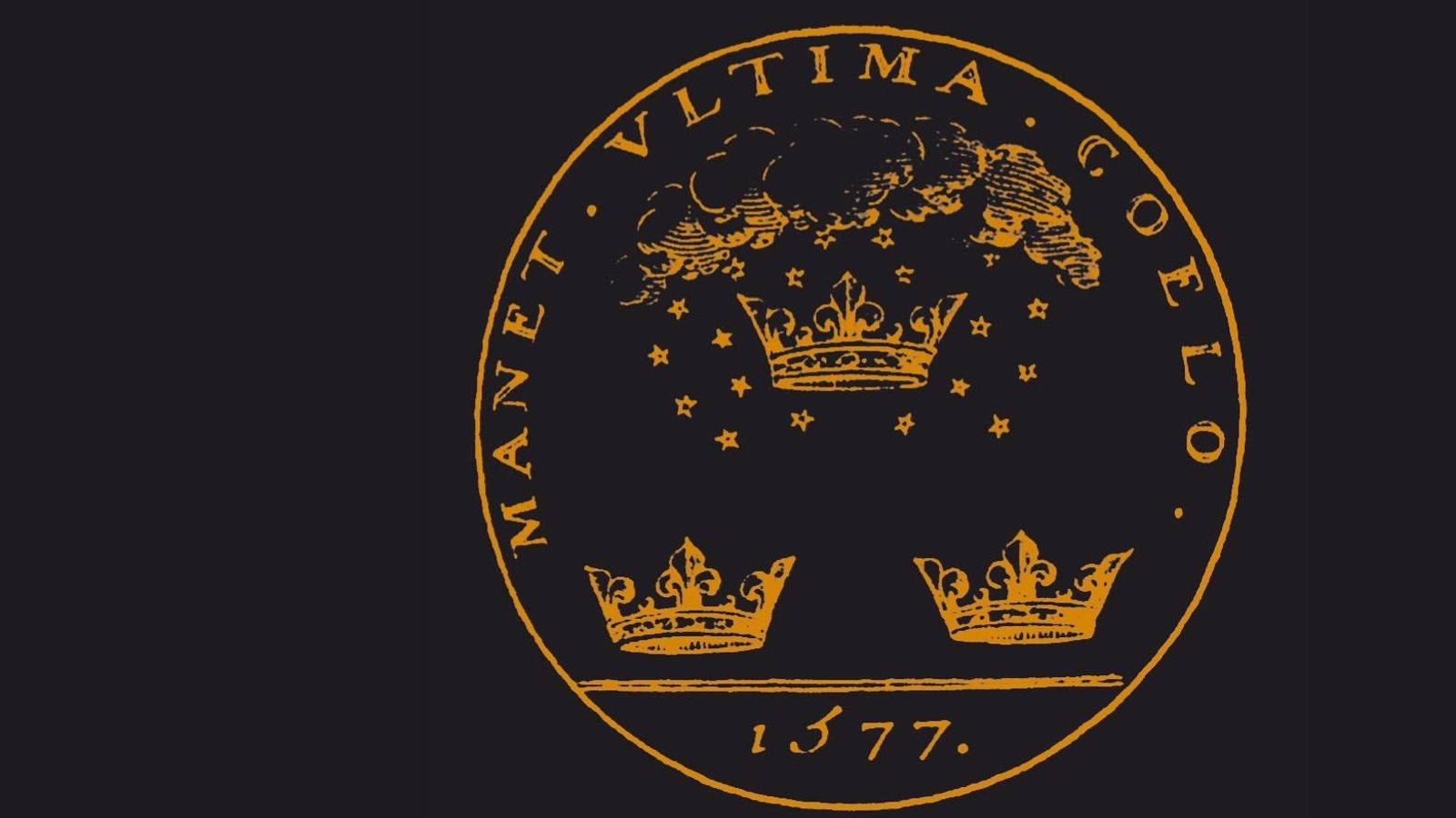 Emblema de Enrique III: "La última [corona] espera en el cielo".