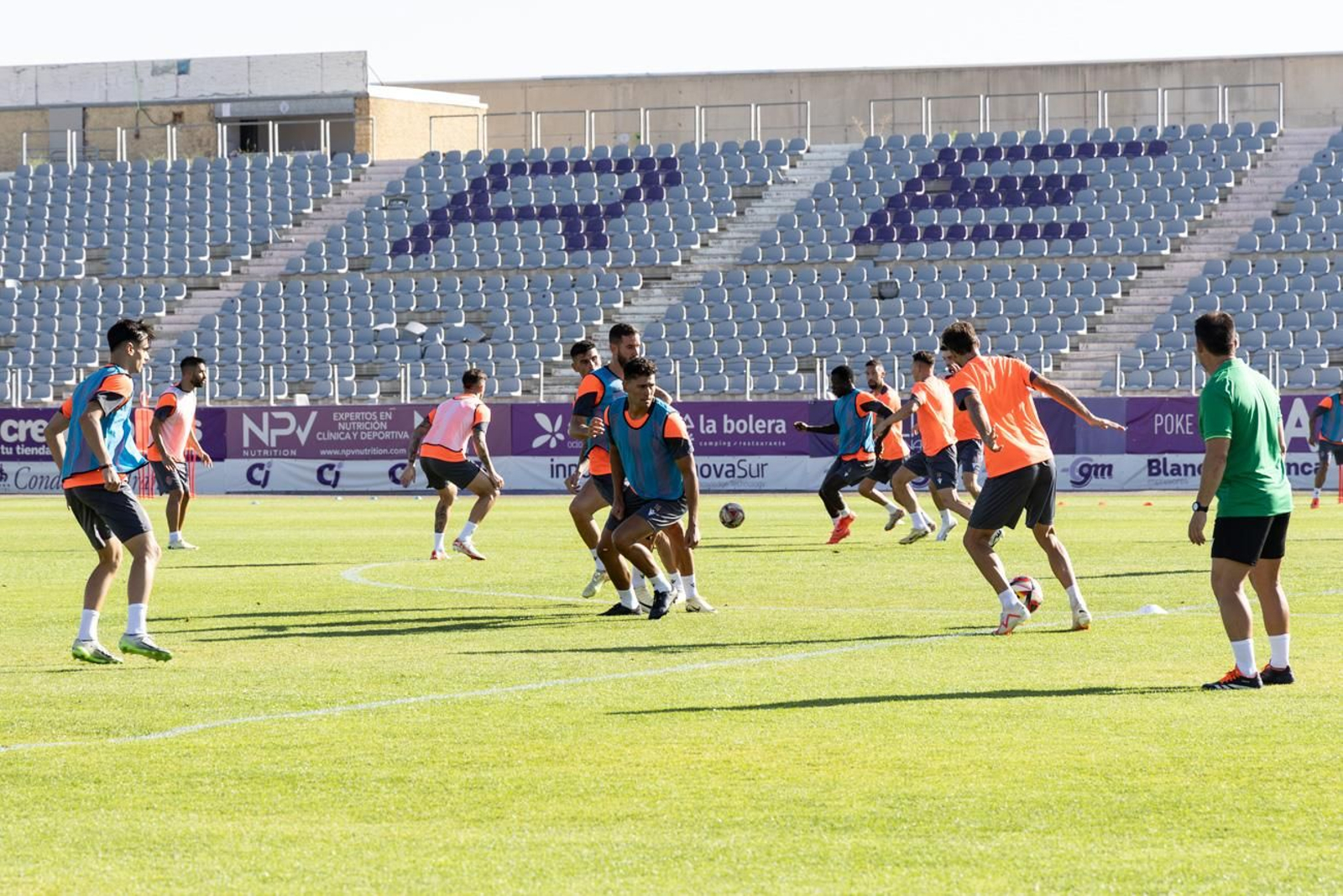 Primer día de curso del Real Jaén, en imágenes