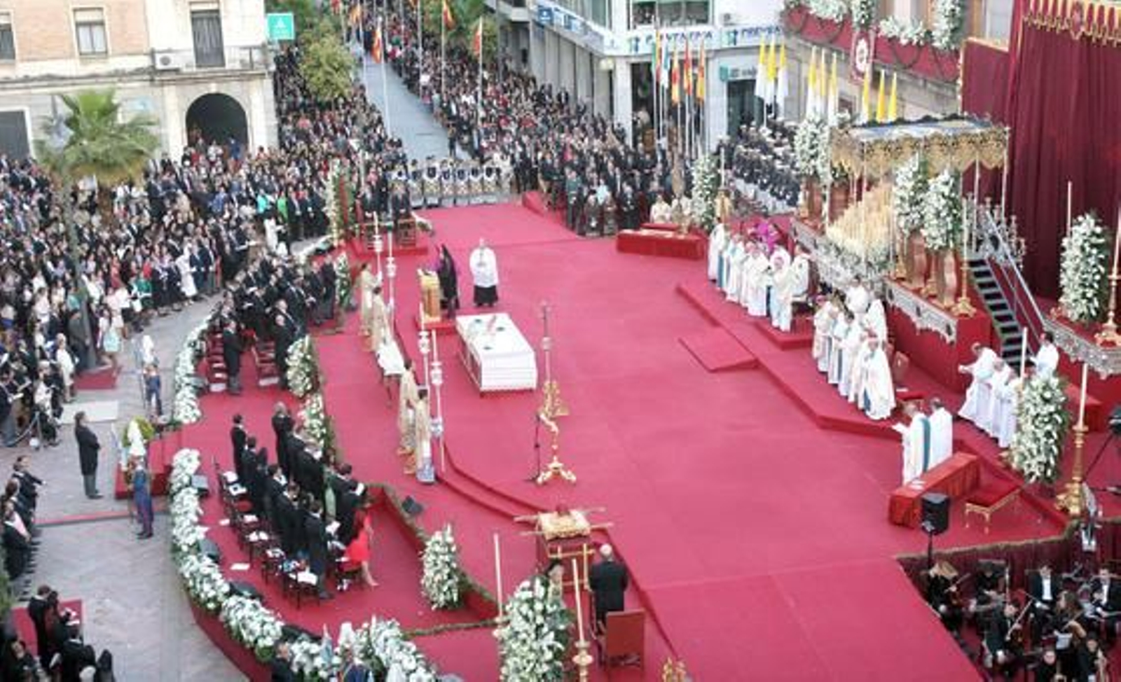 Coronación canónica de la Virgen de la Victoria.

Foto: Josué Correa