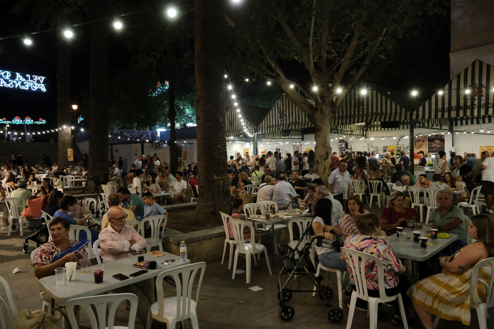 El inicio de la Velá de la Fuensanta de Córdoba, en imágenes